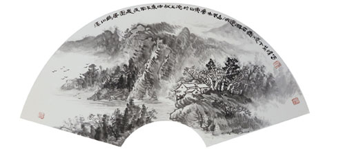 溪山幽居图