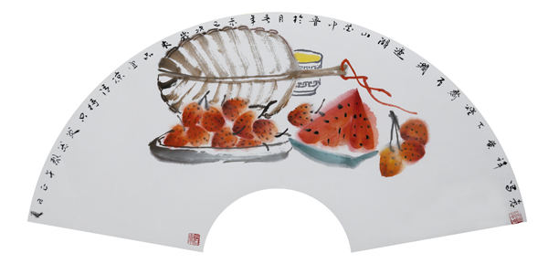 夏日正午烈炎炎
