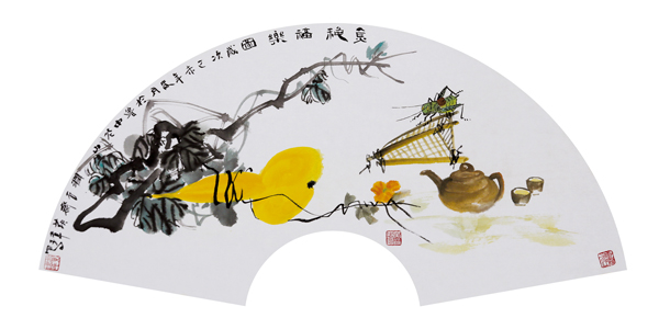 金秋福禄图
